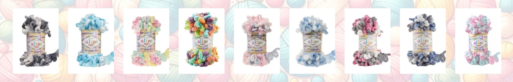 Příze Puffy color Alize